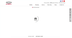 Desktop Screenshot of cheryuae.com
